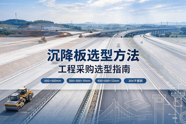 通许沉降板选择方法