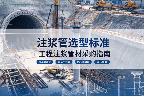 通许注浆管选型标准