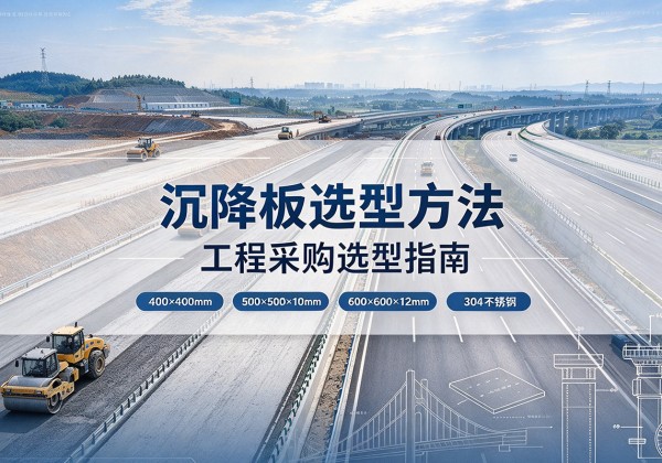 通许沉降板选择方法